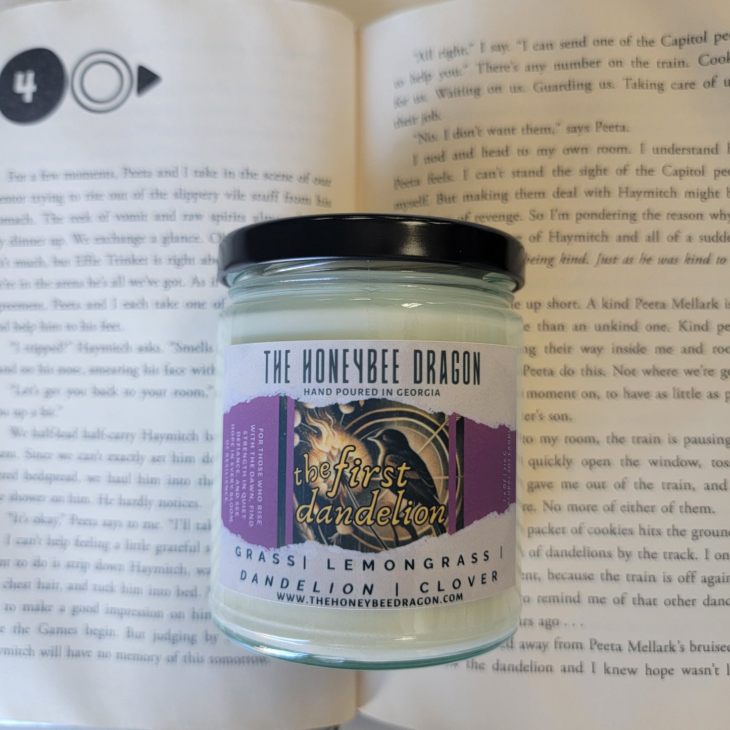 The First Dandelion Candle | Fresh Grass, Wild Dandelion & Quiet Defiance | 7.4 oz Soy