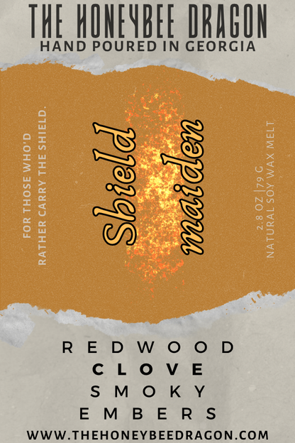 🛡️ Shield Maiden | Redwood, Cedar & Smoky Embers