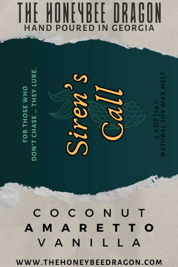 🐚 Siren’s Call | Coconut, Amaretto & Vanilla | Sultry & Addictive Candle