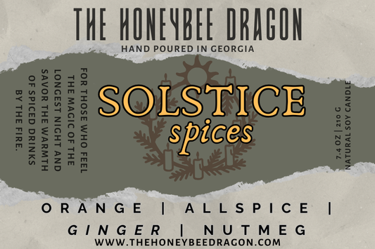 🌟 Solstice Spices | Orange, Allspice, Ginger & Nutmeg | Hearth & Heritage Candle