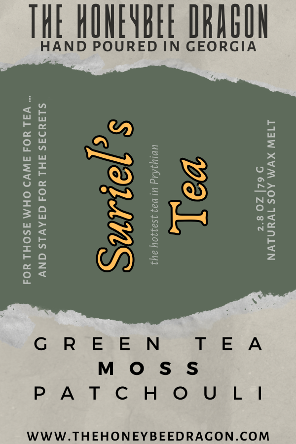 🍵 Suriel’s Tea | Green Tea, Moss & Patchouli | Forest Oracle Candle