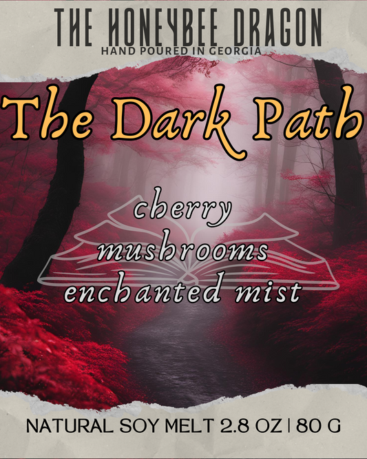 The Dark Path Wax Melts | Fog & Mystery | Inspired by One Dark Window | 2.4 oz Soy